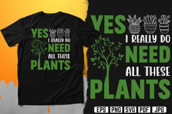 Yes, I Really Do Need All These Plants. Graphics and Print Templates Review